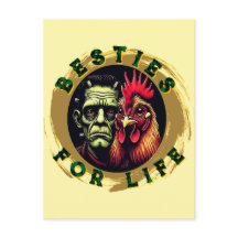 "Frank & Earl Besties" Chessy Chicken Selfies