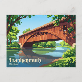 Cartão Postal Frankenmuth EUA
