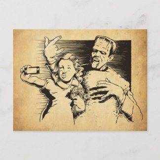 Cartão Postal Frankenselfie