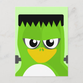 Cartão Postal Frankenstein Penguin