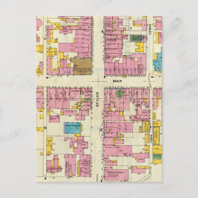 Cartão Postal Frankfort, Kentucky 2 (Frente)