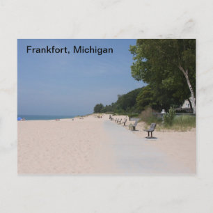 Cartão postal Frankfort Michigan Lakeshore