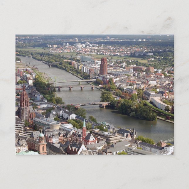 Cartão Postal frankfurt (Frente)