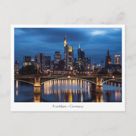 Cartão Postal Frankfurt