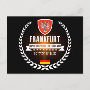 Cartão Postal Frankfurt