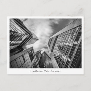 Cartão Postal Frankfurt Alemanha
