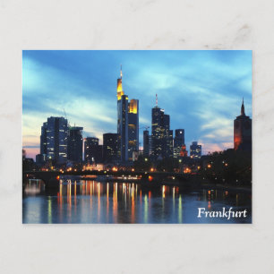 Cartão Postal Frankfurt, Alemanha