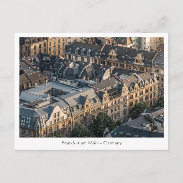 Cartão Postal Frankfurt am Main (Frente)