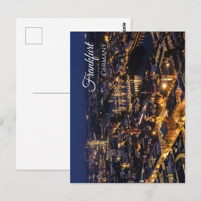 Cartão postal Frankfurt Am Main Alemanha (Frente/Verso)