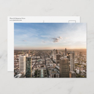 Cartão Postal Frankfurt am Main Alemanha