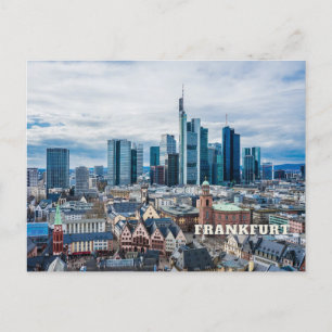 Cartão Postal Frankfurt, Cidade da Alemanha