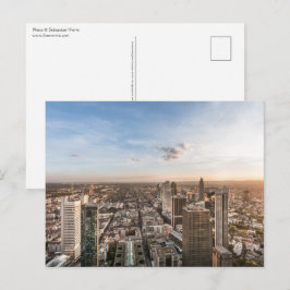 Cartão Postal Frankfurt Principal Alemanha