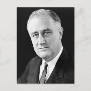 Cartão Postal Franklin Delano Roosevelt