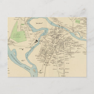 Cartão Postal Franklin, Franklin Falls