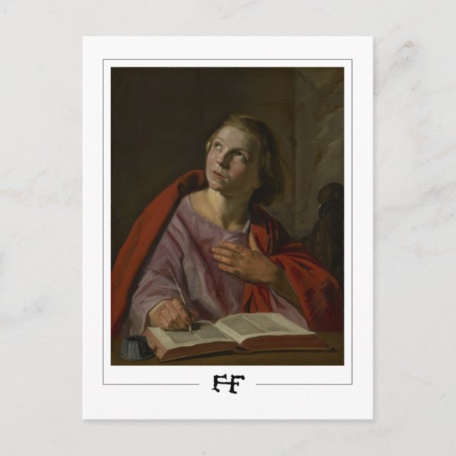 Cartão Postal Frans Hals #218 - Cartão-postal de arte (Frente)