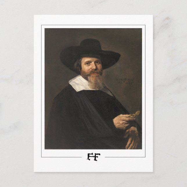 Cartão Postal Frans Hals #250 - Cartão-postal de arte (Frente)