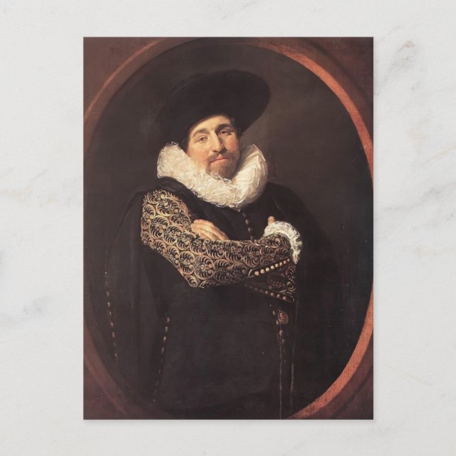 Cartão Postal Frans Hals - Retrato de um Homem (Frente)
