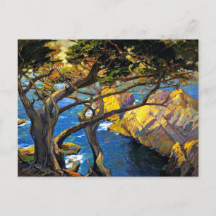 Cartão Postal Franz Bischoff - Árvores Nasceres Esquerda, Monte