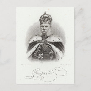 Cartão Postal Franz-Joseph I da Áustria
