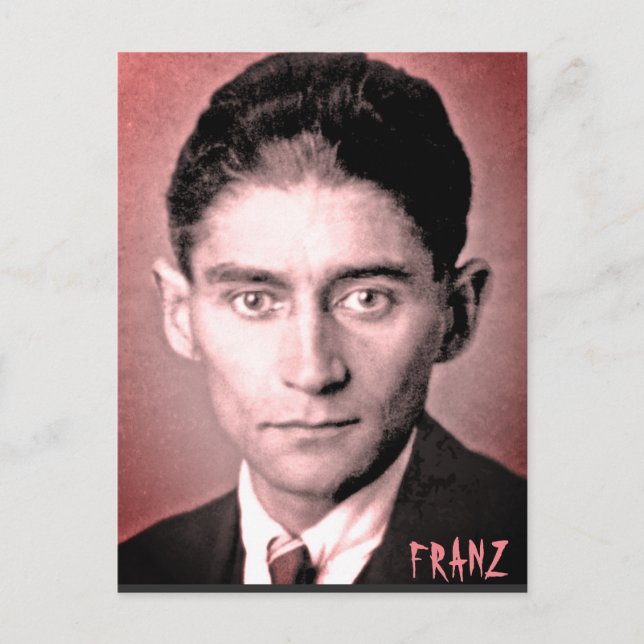 Cartão Postal Franz Kafka (Frente)
