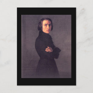 Cartão Postal Franz Liszt