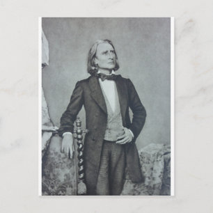 Cartão Postal franz liszt