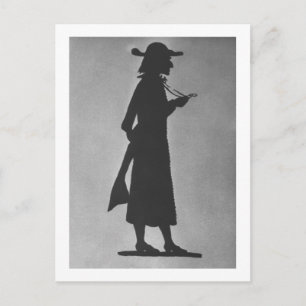 Cartão Postal Franz Liszt (1811-86) em abade (foto b/w)