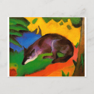 Cartão Postal Franz Marc Blue Fox