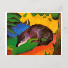 Cartão Postal Franz Marc Blue Fox