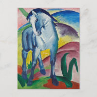 Franz Marc Blue Horse Painting
