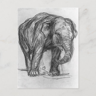 Cartão Postal Franz Marc- Elephant
