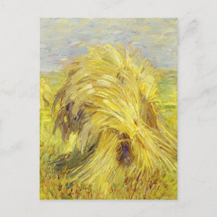 Cartão Postal Franz Marc- Sheaf de Grain