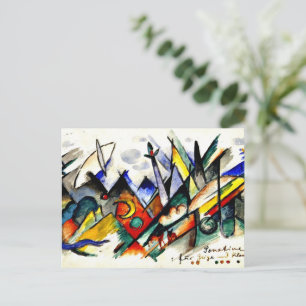 Cartão Postal Franz Marc - Sonatine para Violin e Piano