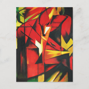 Cartão Postal Franz Marc The Fox Postcard