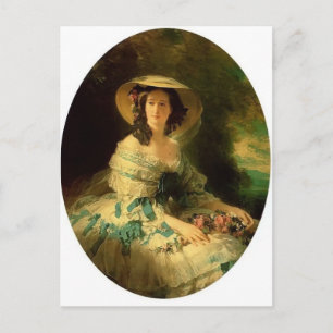 Cartão Postal Franz Winterhalter - Eugénie de Montijo