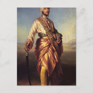 Cartão Postal Franz Xaver Winterhalter - O Maharaja Dalip Singh