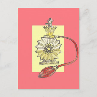 Cartão Postal Frasco de Perfume de 1920