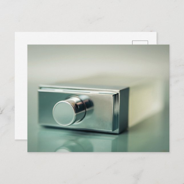 Cartão Postal Frasco de perfume de moda (Frente/Verso)