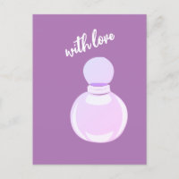 Frasco de Perfume Roxo