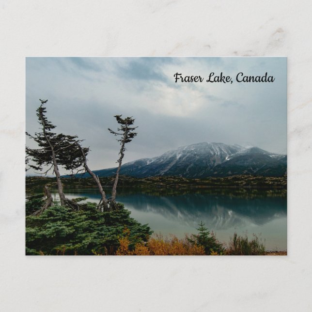 Cartão Postal Fraser Lake, Cartão-postal do Canadá (Frente)