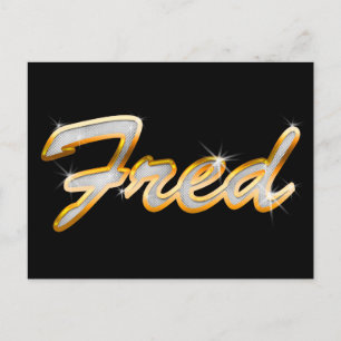 Cartão Postal Fred Brilho
