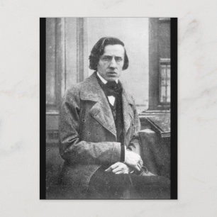 Cartão Postal Frederic Chopin