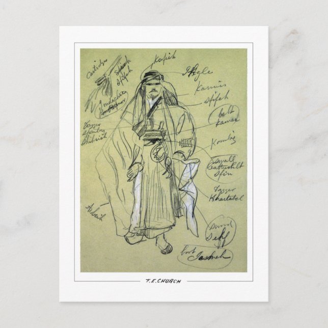 Cartão Postal Frederic Edwin Church #407 - Fine Art (Frente)