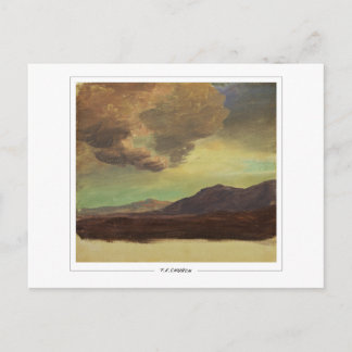 Cartão Postal Frederic Edwin Church #477 - Fine Art