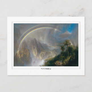 Cartão Postal Frederic Edwin Church #855 - Arte fina
