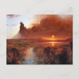 Cartão Postal Frederic Edwin Church - Cotopaxi Equador
