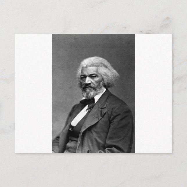 Cartão Postal Frederick Douglass (Frente)