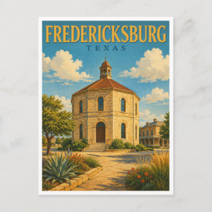 Cartão Postal Fredericksburg Texas GeoSaga