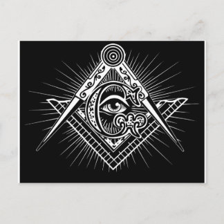 Cartão Postal Freemasonry-Masonic-Masonry