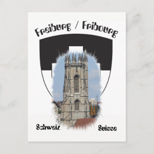 Cartão Postal Freiburg/Fribourg Postkarte